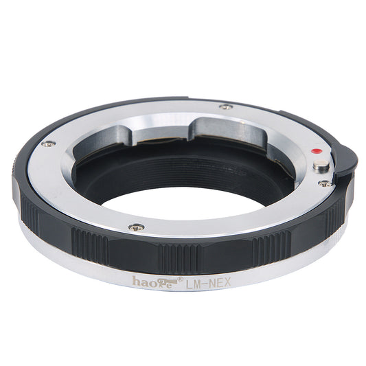 Haoge Manual Macro Focus Lens Mount Adapter for Leica M LM Lens to Sony E-mount NEX Camera such as NEX-3, NEX-5, NEX-5N, NEX-7, NEX-7N, a6500, a6300, a6000, a5000, a3500, a3000, NEX-VG10, VG20 Copper