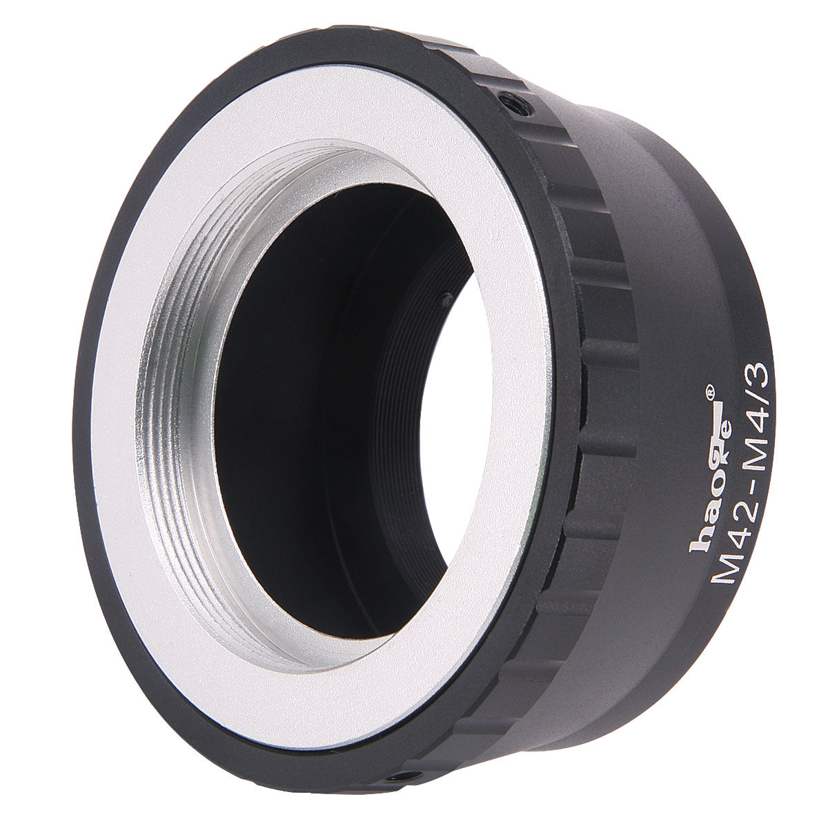 Haoge Manual Lens Mount Adapter for 42mm M42 Mount Lens to Olympus and Panasonic Micro Four Thirds MFT M4/3 M43 Mount Camera