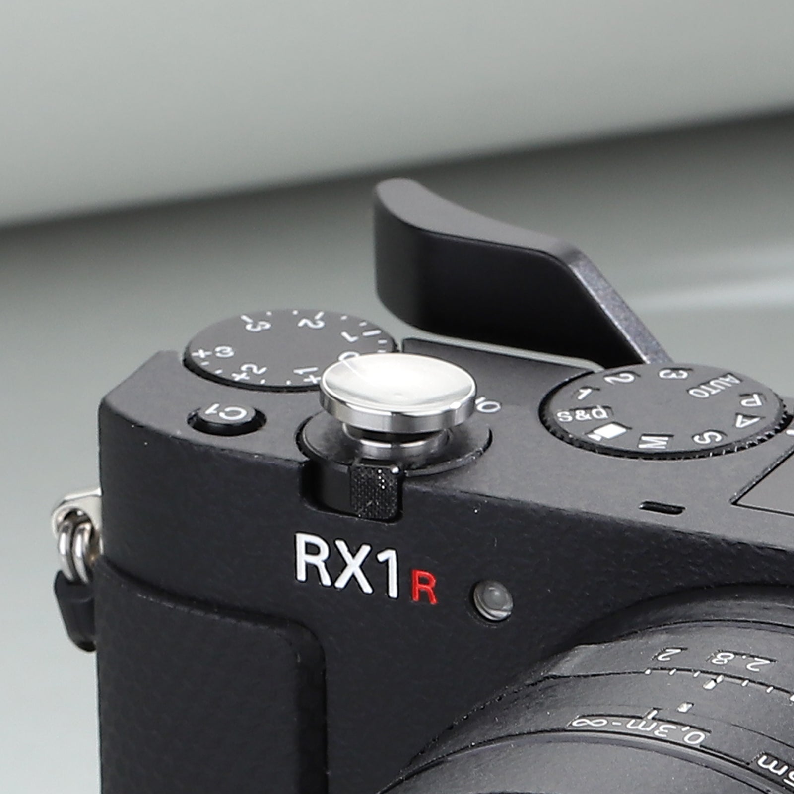Haoge メタルシャッターボタン Sony RX1 RX1R I II RX10 I II III IV