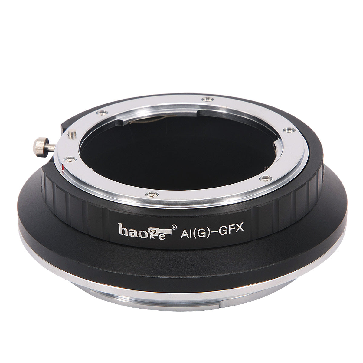 Haoge Manual Lens Mount Adapter for Nikon Nikkor AI / AIS / G / D Lens to Fujifilm Fuji GFX mount Camera such as GFX 50s