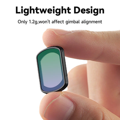 Haoge Magnetic Black Diffusion 1/4 Effect Filter for DJI Osmo Pocket 3 Creator Combo,Lightweight Multi-Coated Lens,Softens Highlights & Reduces Contrast