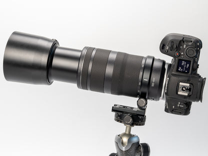 Haoge LMR-RF140 Lens Collar Tripod Mount Ring for Canon RF100-400mm F5.6-8 IS USM Lens Stand Base Canon RF-Mount built-in Arca Type Quick Release Plate