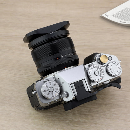 Haoge LH-X53 Quadratische Gegenlichtblende aus Metall für Fujifilm Fuji Fujinon XF 35mm F1.4 R / XF35mmF1.4 R Objektiv 
