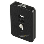 Load image into Gallery viewer, Haoge 60mm QR Lens Plate Quick Release Arca Swiss Compatible

