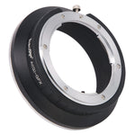 Load image into Gallery viewer, Haoge Manual Lens Mount Adapter for Nikon Nikkor AI / AIS / G / D Lens to Fujifilm Fuji GFX mount Camera such as GFX 50s
