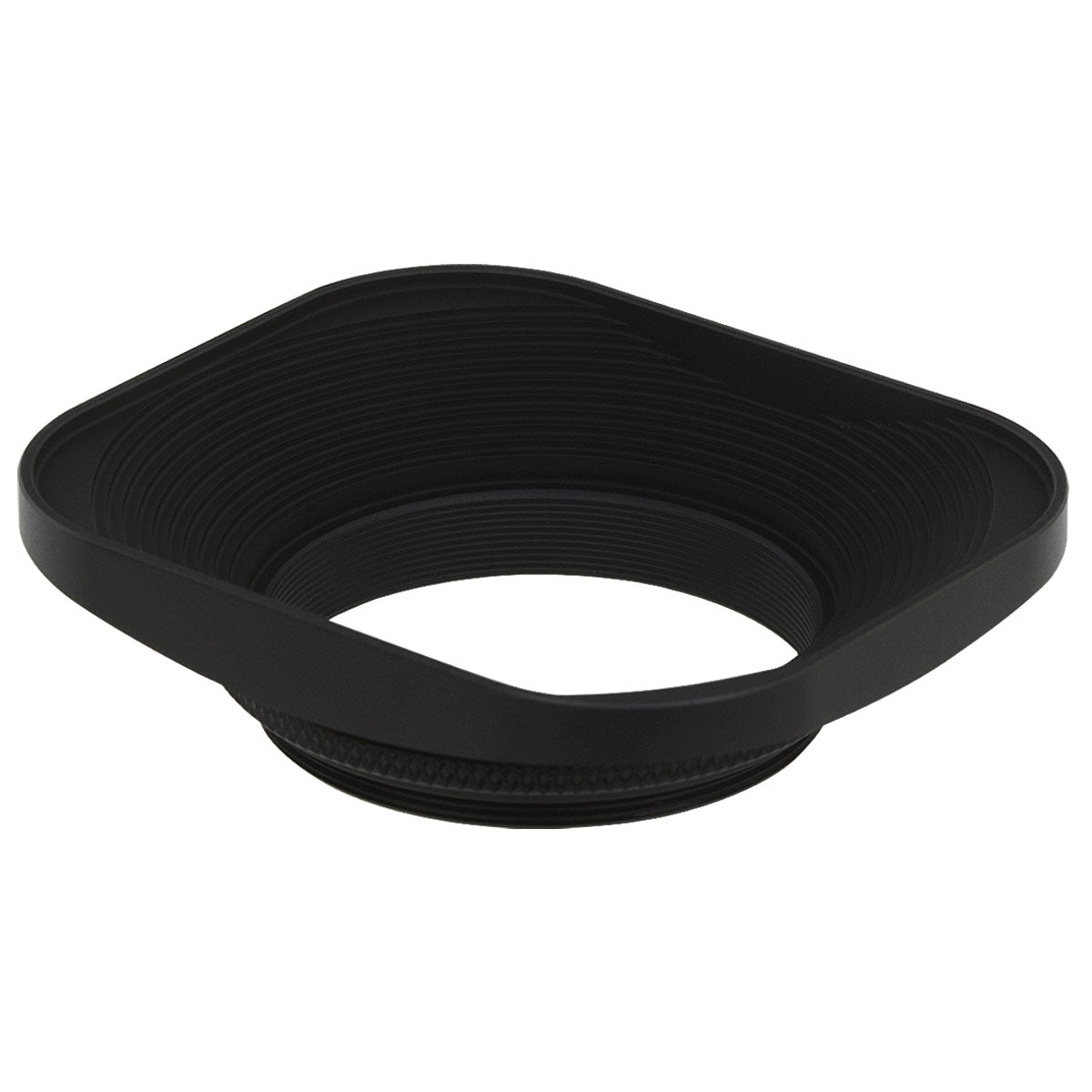 Haoge 43mm Universal Square Metal Screw-in Mount Lens Hood Shade for Leica D-LUX 8 dlux8  Camera and Other 43mm Filter Thread Lens