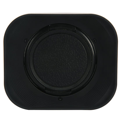 Haoge LH-ZV02 Square Metal Lens Hood for Carl Zeiss Biogon T* 2/35 35mm f2 ZM, C Biogon T* 2.8/35 35mm f2.8 ZM, Planar T* 2/50 50mm f2 ZM; Voigtlander NOKTON CLASSIC 35mm f1.4 I＆II VM, 40mm f1.4 VM;Voigtlander Nokton Vintage Line 50mm f/1.5 Aspherica Lens