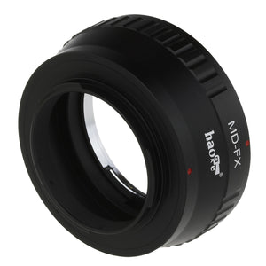 Haoge Lens Mount Adapter for Minolta MD mount Lens to Fujifilm X-mount Camera such as X-A1, X-A2, X-A3, X-A10, X-E1, X-E2, X-E2s, X-M1, X-Pro1, X-Pro2, X-T1, X-T2, X-T10, X-T20