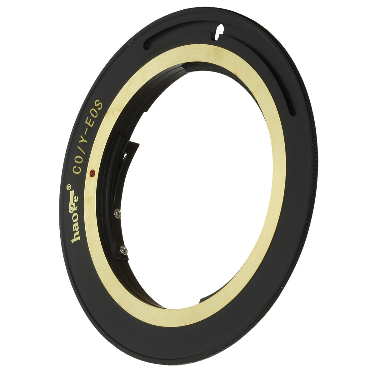 Haoge Lens Mount Adapter for Contax / Yashica C/Y CY mount Lens to Canon EOS EF EF-S Mount Camera