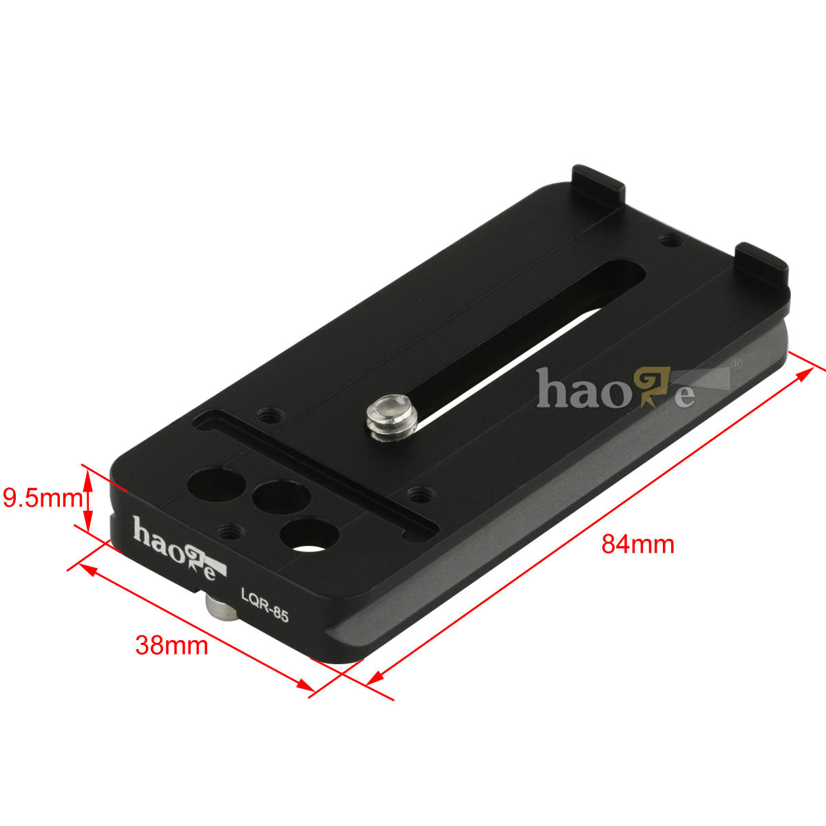 Haoge 84mm LQR-85 Lens Plate Quick Release for Canon Nikon Minolta Tokina Tamron Sigma Tele Lenses Compatible with Arca Swiss