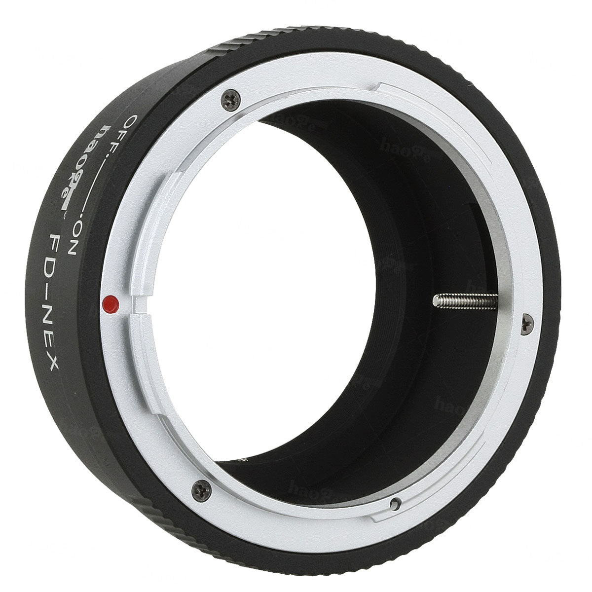 Haoge Lens Mount Adapter for Canon FD Mount Lens to Sony E-mount NEX Camera such as NEX-3, NEX-5, NEX-5N, NEX-7, NEX-7N, NEX-C3, NEX-F3, a6300, a6000, a5000, a3500, a3000, NEX-VG10, VG20