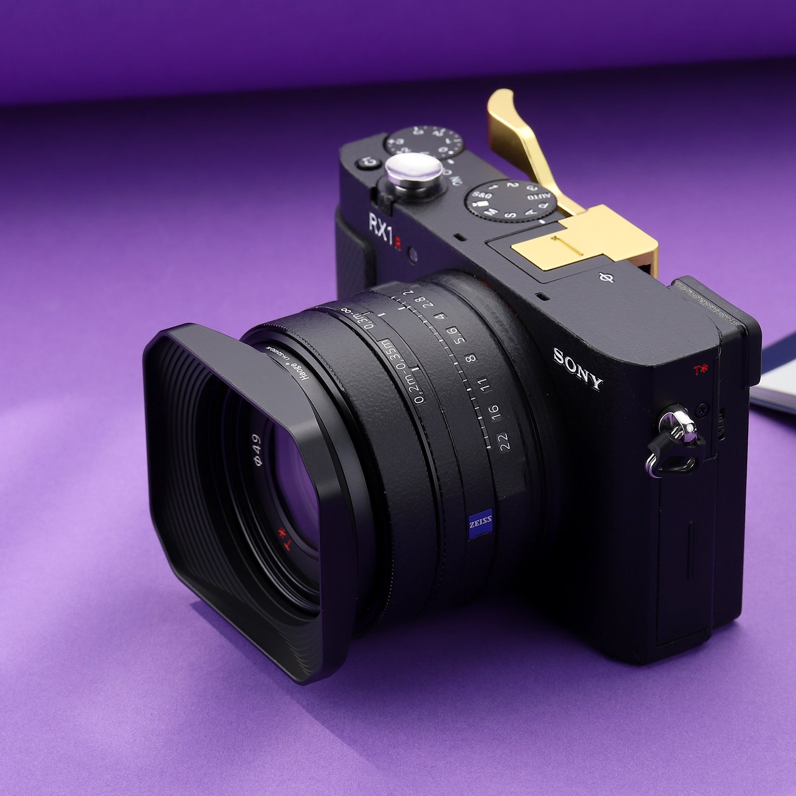 Haoge Metal Square Lens Hood for Sony FE 40mm F2.5 G FE 50mm F2.5