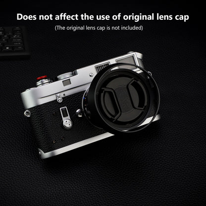 Haoge LH-ZV09 Round Metal Lens Hood for Carl Zeiss C Biogon T* 2.8/28 28mm f2.8 ZM, C Sonnar T* 1.5/50 50mm f1.5 ZM Lens