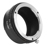 Load image into Gallery viewer, Haoge Manual Lens Mount Adapter for Pentax K PK Lens to Leica L Mount Camera Such as T, Typ 701, Typ701, TL, TL2, CL (2017), SL, Typ 601, Typ601, Panasonic S1 / S1R
