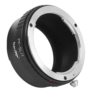 Haoge Manual Lens Mount Adapter for Pentax K PK Lens to Leica L Mount Camera Such as T, Typ 701, Typ701, TL, TL2, CL (2017), SL, Typ 601, Typ601, Panasonic S1 / S1R