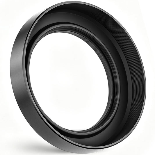 Haoge Metal Lens Hood for Nikon NIKKOR Z 40mm f/2, Z 28mm f/2.8, Z 28mm f/2.8 (SE) ,Z 26mm f2.8,Z DX MC 35mm f1.7 Lens, Screw Hood, Compatible with 52mm UV Filters and 52mm Lens Cap