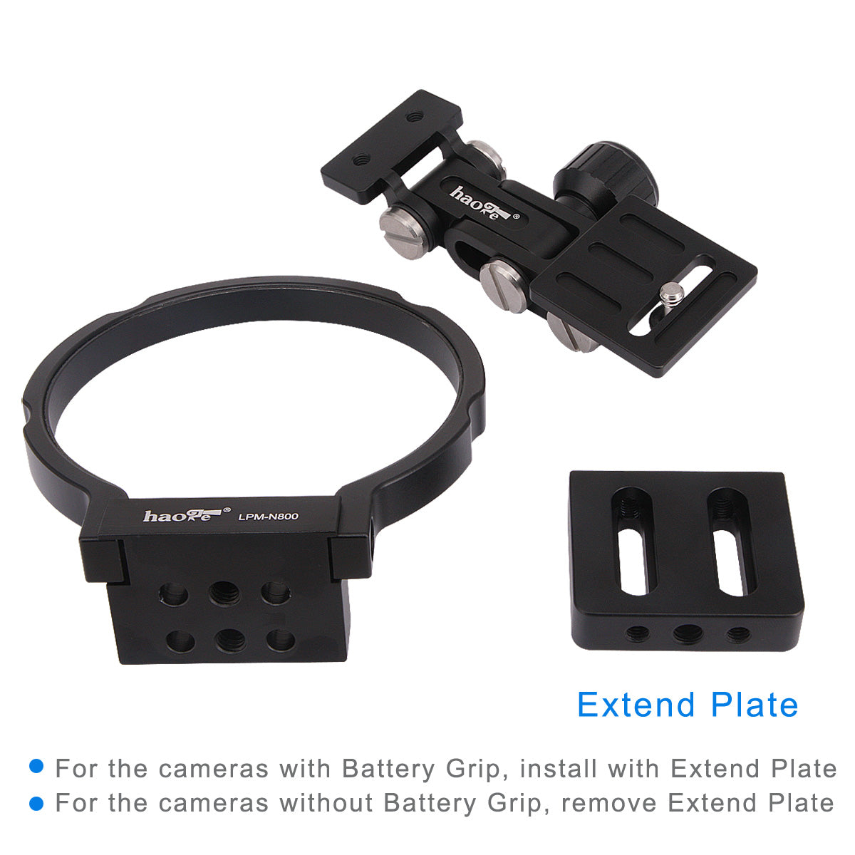 Haoge Camera Lens Bayonet Support Bracket Protector for Nikon Nikkor AF-S 800mm f5.6E FL ED VR Super Telephoto Lens
