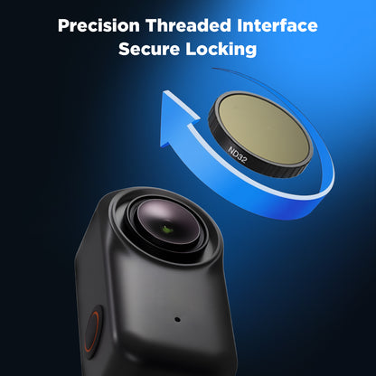 Haoge UV Filter for DJI Osmo Nano, Multi Coated Lens Protect Filter,Ultra Slim Aluminum Frame HD Optical Glass with Screen Protector