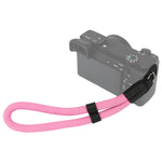 Load image into Gallery viewer, Haoge Camera Hand Wrist Strap for Sony a7, a7M2, a7M3, a7R, a7RM2, a7RM3, a7RM4, a7S, a7SM2, a9, a9M2, a99M2, RX10, RX10M2, RX10M3, RX10M4, RX1RM2 Climbing Rope Pink
