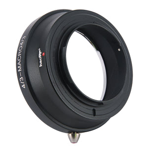 Haoge Manual Lens Mount Adapter for Olympus Four Thirds 4/3 43 Mirrorless Lens to Olympus and Panasonic Micro Four Thirds MFT M4/3 M43 Mount Camera
