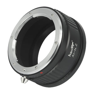 Haoge Manual Lens Mount Adapter for Nikon Nikkor F / AI / AIS / D Lens to Nikon Z Mount Camera Such as Z6 Z7