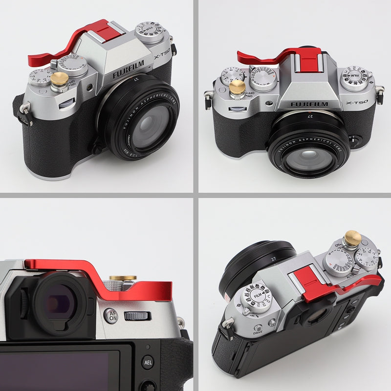 Déclencheur Cuivre Concave 12 Mm Haoge – Pour Fujifilm XT5 XT50 XPro3 Nikon Zf Leica Q3 M11 M10