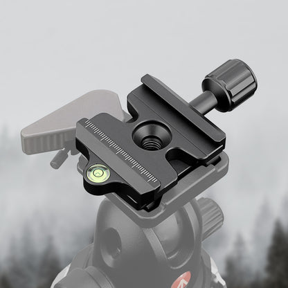 Haoge Quick Release QR Clamp Adapter Convertor for Manfrotto RC2 System to Arca-Swiss Compatible