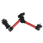 Load image into Gallery viewer, Haoge 11 Inch Adjustable Friction Articulating Magic Arm for DSLR Camera LCD Monitor LED Light Red
