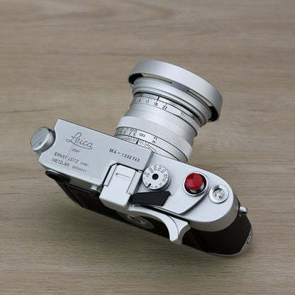 Haoge LH-ZV05W Runde Metall-Gegenlichtblende für Carl Zeiss Biogon T* 2/35 35 mm f/2 ZM, Biogon T* 2.8/35 35 mm f/2.8 ZM, Planar T* 2/50 50 mm f/2 ZM; Voigtländer NOKTON CLASSIC 35 mm f/1.4 I &amp; II VM, 40 mm f/1.4 VM, 50 mm f/1.5 Aspherical II VM