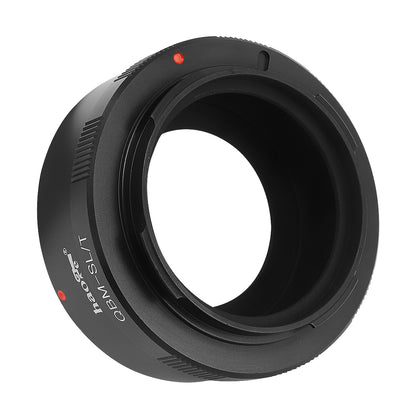 Haoge Manual Lens Mount Adapter for Rollei 35 SL35 QBM Quick Bayonet Mount Lens to Leica L Mount Camera Such as T, Typ701, TL, TL2, CL (2017), SL, Typ 601, Typ601, Panasonic S1 / S1R / S1H, Sigma fp