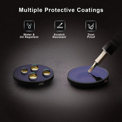 Haoge Star Filter for Insta360 GO Ultra, 6 Points Starlight Twinkle Starburst Sparkling Effect Lens Filter, Optical Glass/Multi-Coated Filters