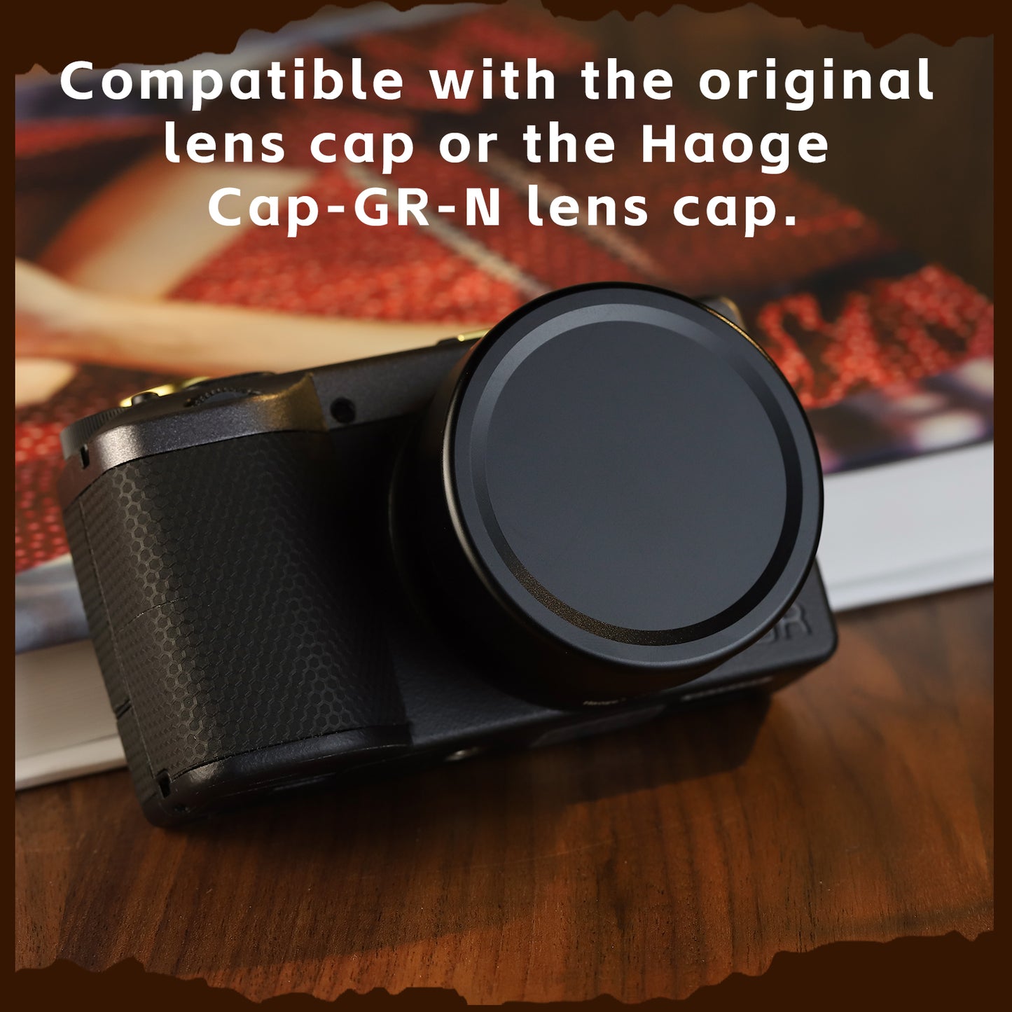 Haoge LAR-GR4 Lens Filter Adapter Ring for RICOH GR IV GRIV GR4 Digital Compact Camera for GW-4 Wide Conversion Lens replaces GA-3