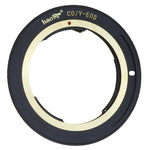 Load image into Gallery viewer, Haoge Lens Mount Adapter for Contax / Yashica C/Y CY mount Lens to Canon EOS EF EF-S Mount Camera
