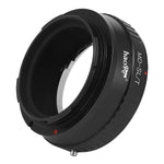 Load image into Gallery viewer, Haoge Manual Lens Mount Adapter for Minolta MD Lens to Leica L Mount Camera Such as T, Typ 701, Typ701, TL, TL2, CL (2017), SL, Typ 601, Typ601, Panasonic S1 / S1R
