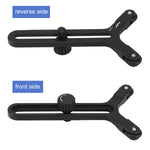 Load image into Gallery viewer, Haoge TJ-Y2 Y Bracket with Double Wheels for DIY DJI Ronin-S Ronin-SC Ronin SC S Lens Support System fit Selected Haoge Plates
