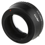 Load image into Gallery viewer, Haoge Lens Mount Adapter for Contax Yashica C/Y CY Mount Lens to Sony E-mount NEX Camera such as NEX-3, NEX-5, NEX-5N, NEX-7, NEX-7N, NEX-C3, NEX-F3, a6300, a6000, a5000, a3500, a3000, NEX-VG10, VG20

