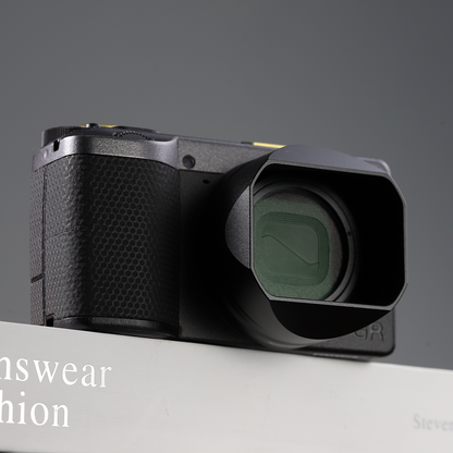 Haoge Metal Square Lens Hoods for RICOH GRIV GR4 Camera Accessories LH-GR4