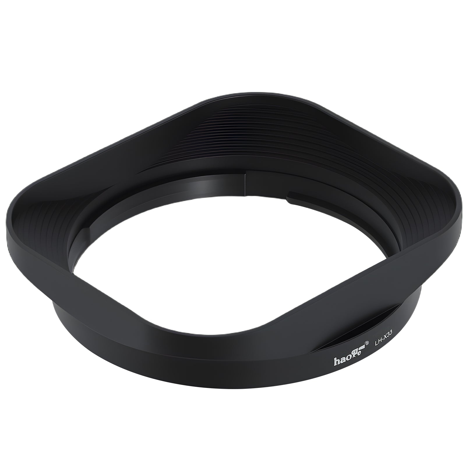 Haoge LH-X33 Lens Hood Metal Square Bayonet for Fujifilm XF33mm F1