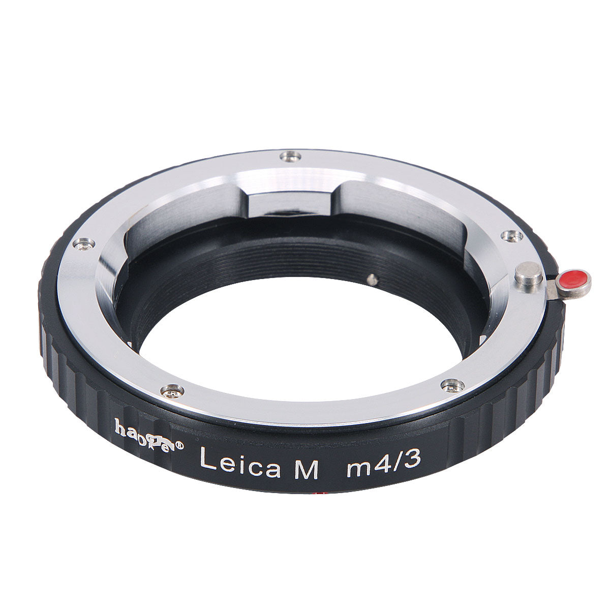 Haoge Manual Lens Mount Adapter for Leica M LM Lens to Olympus and Panasonic Micro Four Thirds MFT M4/3 M43 Mount Camera