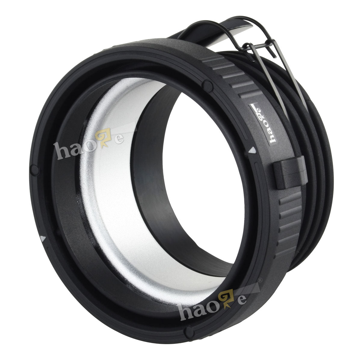 Haoge Profoto to Elinchrom Mount Speedring Ring Adapter Converter for Studio Light Strobe Flash Monolight