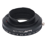 Load image into Gallery viewer, Haoge Manual Lens Adapter for Contarex CRX Mount Lens to Leica M LM mount Camera such as M240, M262, M3, M2, M1, M4, M5, M6, MP, M7, M8, M9, M9-P, M Monochrom, M-E, M, M-P, M10, M-A
