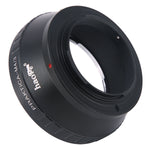 Load image into Gallery viewer, Haoge Manual Lens Mount Adapter for Praktica B PB Mount Lens to Olympus and Panasonic Micro Four Thirds MFT M4/3 M43 Mount Camera
