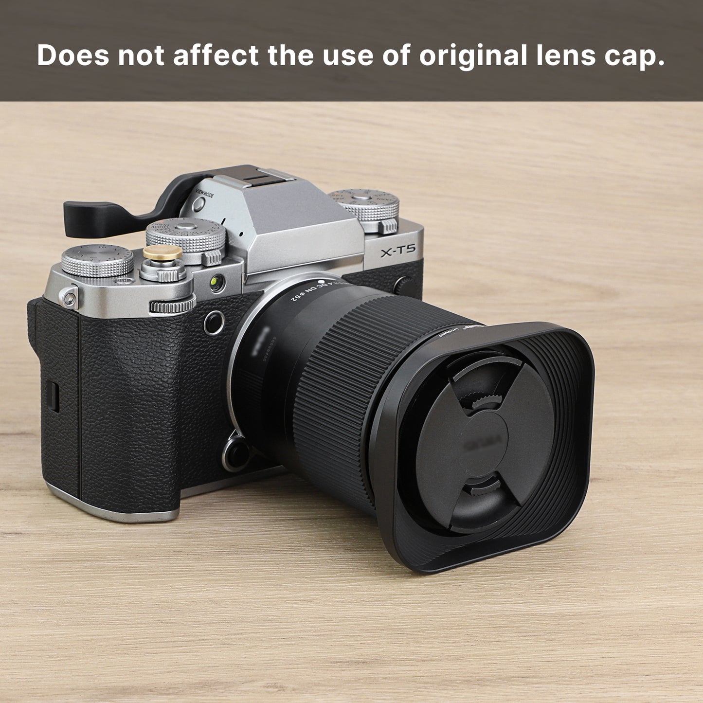 Haoge Bayonet Square Metal Lens Hood for Sigma 30mm F1.4 DC DN Lens LH-SM30