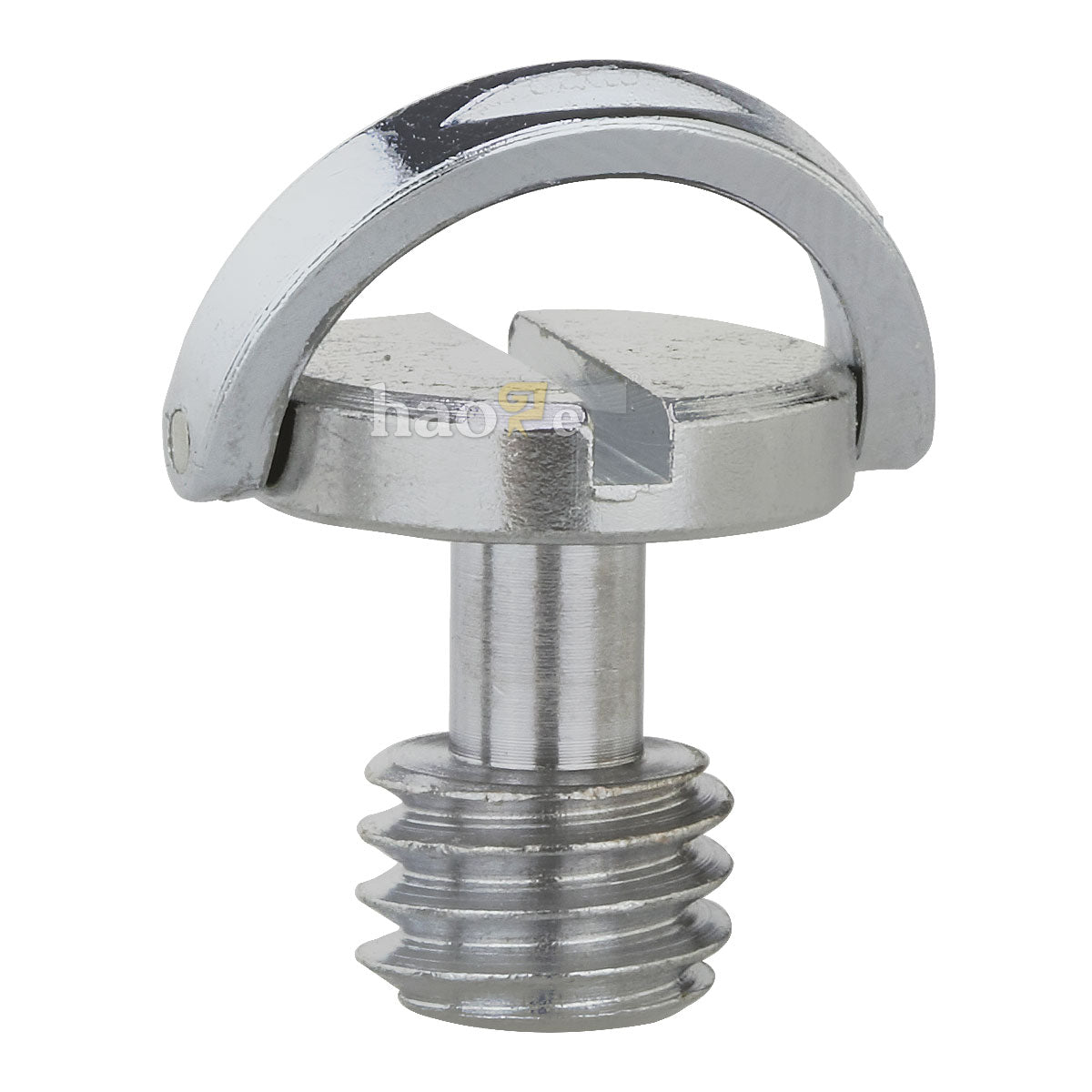 Haoge 3/8" D-Ring Stainless Steel Mounting Fixing Screw for Camera Tripod Monopod Quick Release Plate