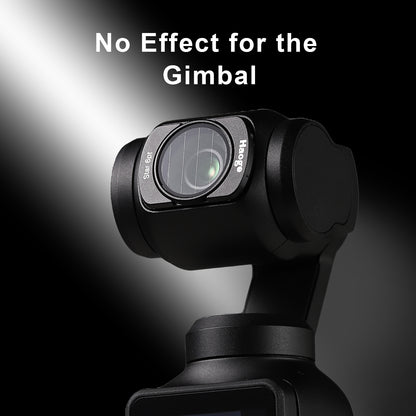 Haoge Magnetic 6 Star Light Filter for DJI Osmo Pocket 4 3 Action Camera 6 Lines Star light Twinkle Starburst Sparkling Effect Multi-Coated Lens Filters