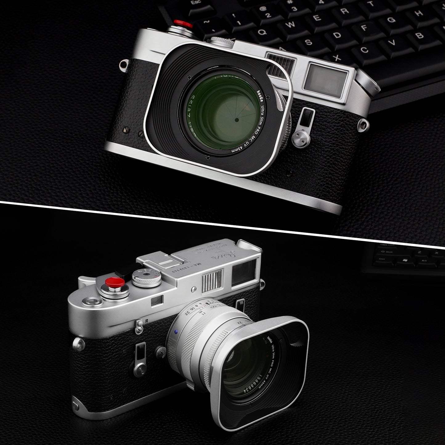 Haoge LH-ZV07P Lens Hood for Carl Zeiss Biogon T 2/35 35mm f2 ZM, C Biogon T 2.8/35 35mm f2.8 ZM, Planar T 2/50 50mm f2 ZM; Voigtlander NOKTON Classic 35mm f1.4 I＆II VM, 40mm f1.4 VM;50mm f/1.5 Aspherical II VM Lens Hollow Out Designed