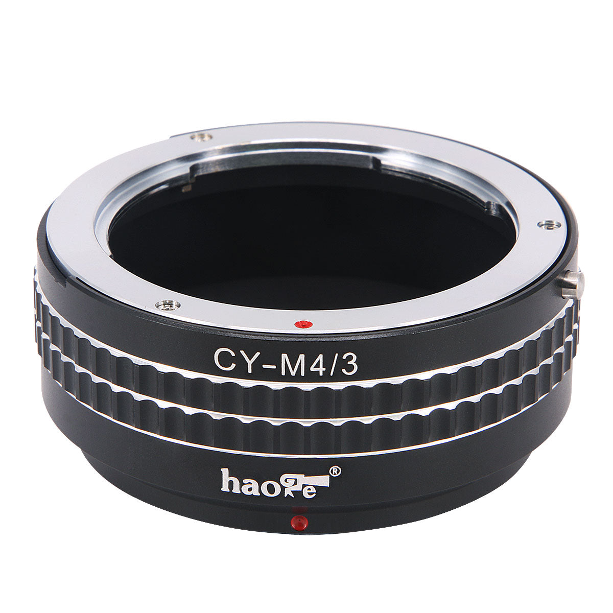 Haoge Manual Lens Mount Adapter for Contax / Yashica C/Y CY mount Lens to Olympus and Panasonic Micro Four Thirds MFT M4/3 M43 Mount Camera