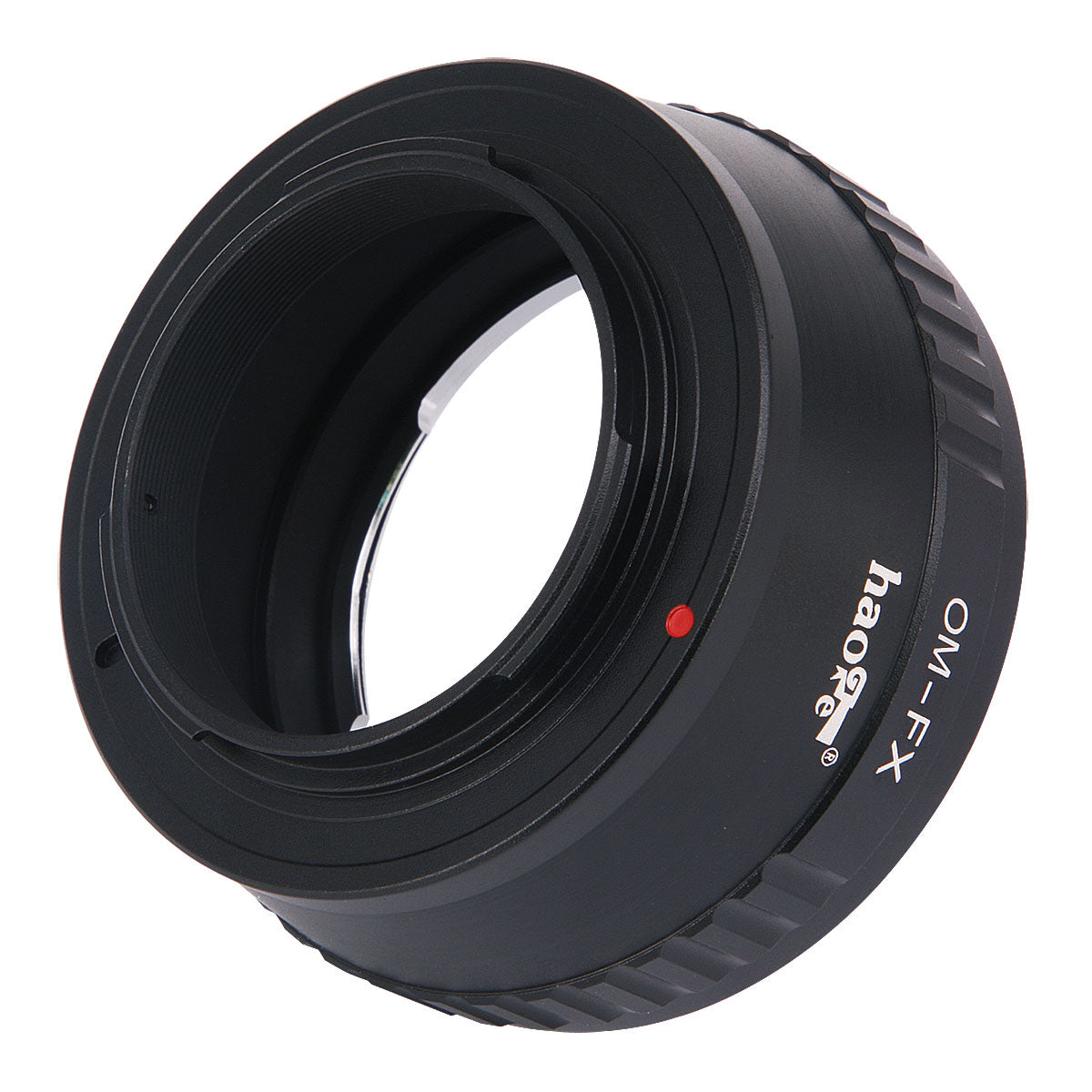 Haoge Manual Lens Mount Adapter for Olympus OM Lens to Fujifilm Fuji X FX mount Camera such as X-A1 X-A2 X-A3 X-A5 X-A10 X-A20 X-E1 X-E2 X-E2s X-E3 X-H1 X-M1 X-Pro1 X-Pro2 X-T1 X-T2 X-T10 X-T20