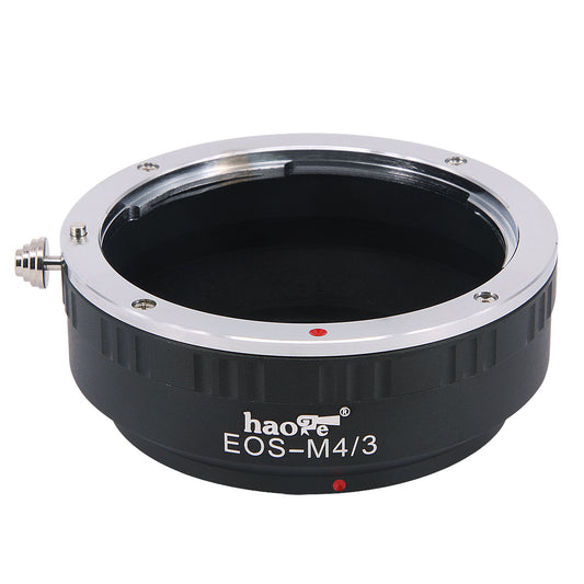 Haoge Manual Lens Mount Adapter for Canon EOS EF EFS Lens to Olympus and Panasonic Micro Four Thirds MFT M4/3 M43 Mount Camera