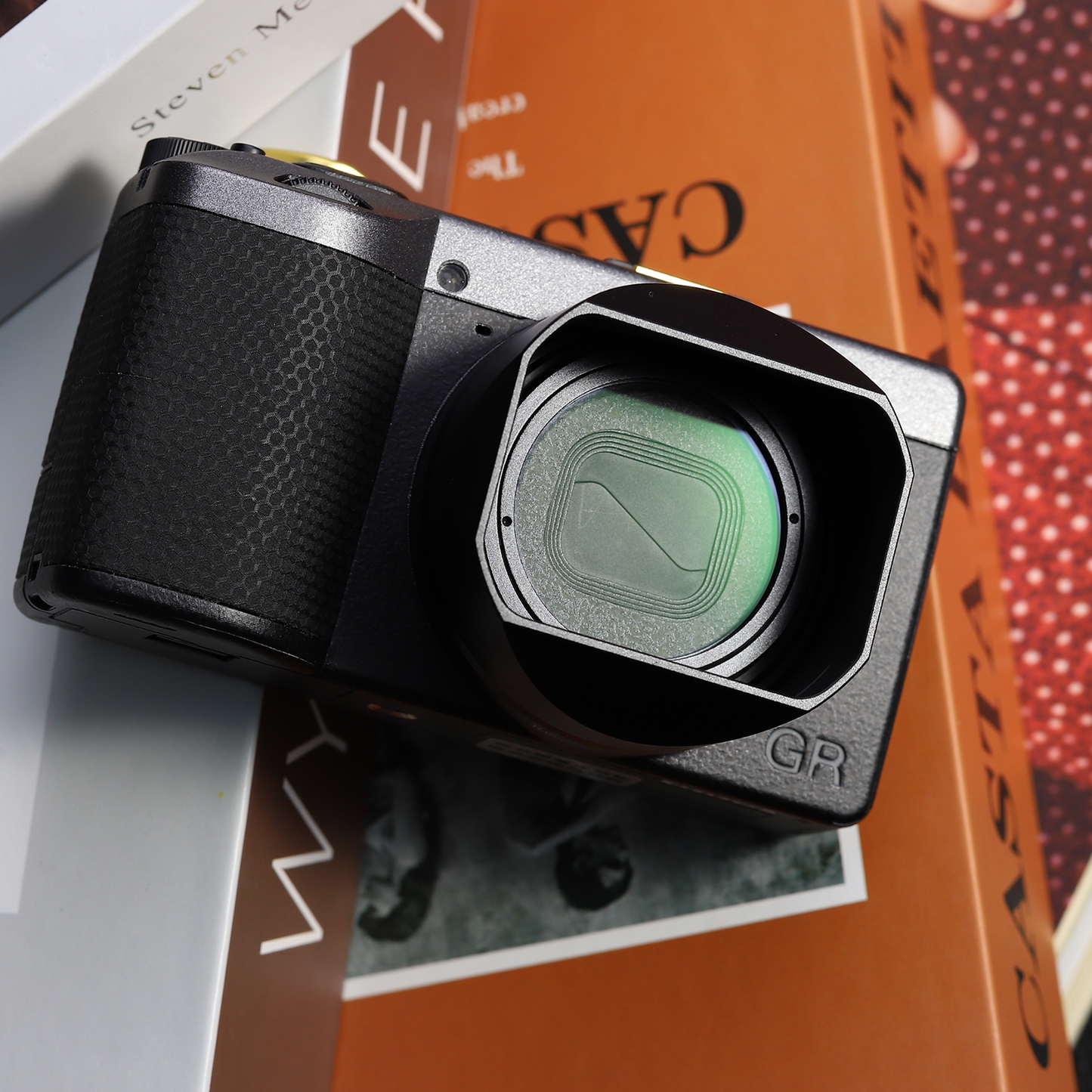 Haoge Metal Square Lens Hoods for RICOH GRIV GR4 Camera Accessories LH-GR4